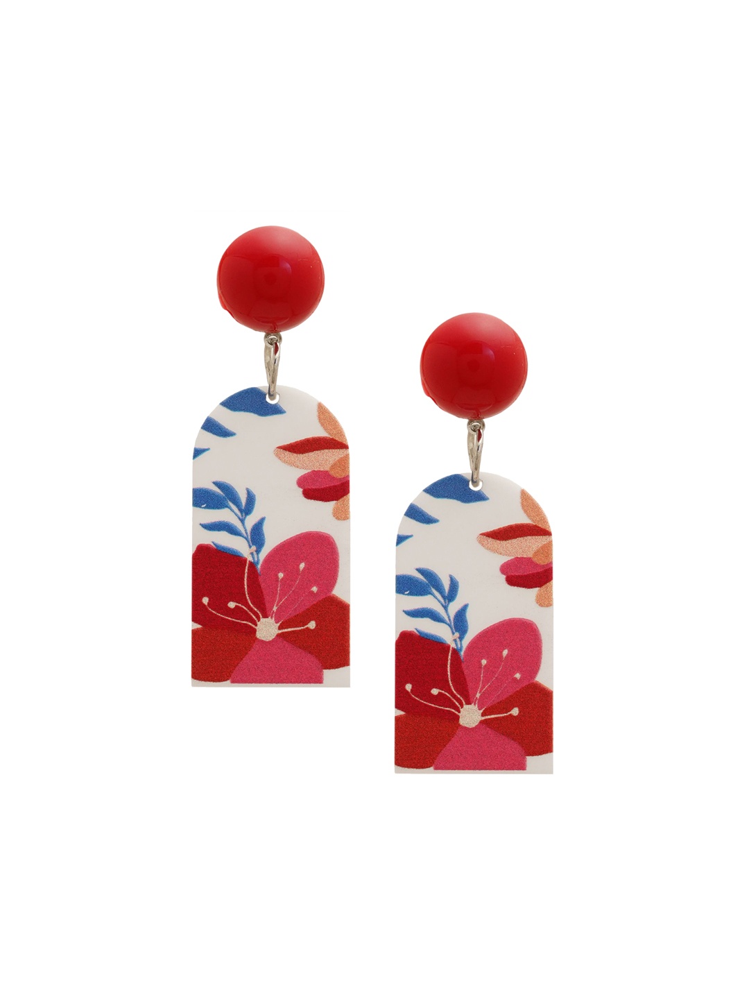 

Zoey Gold-Plated Contemporary Drop Earrings