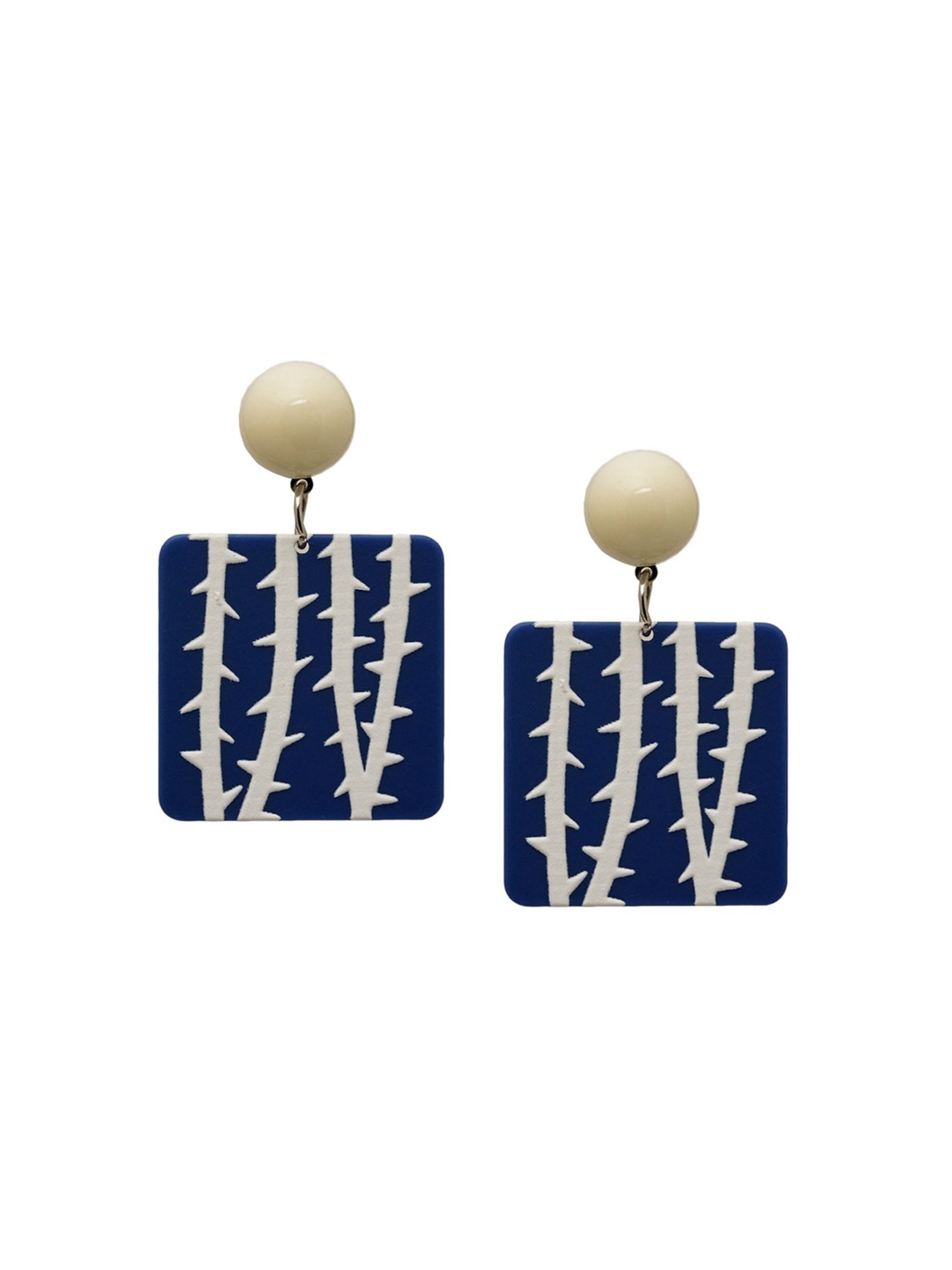 

Zoey Gold-Plated Contemporary Drop Earrings