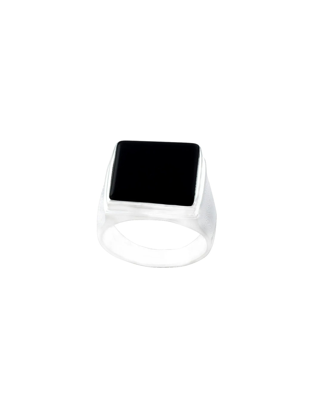 

Exotic India Black Onyx Stone Sterling Silver Ring
