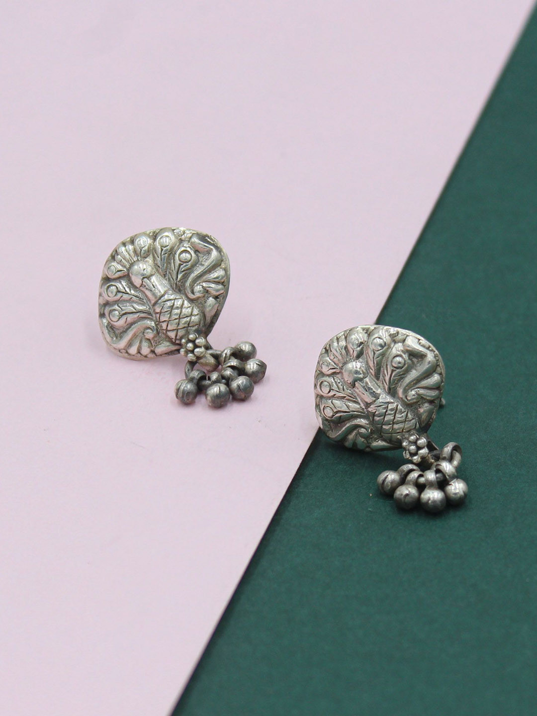

SANGEETA BOOCHRA 925 Silver Classic Studs Earrings