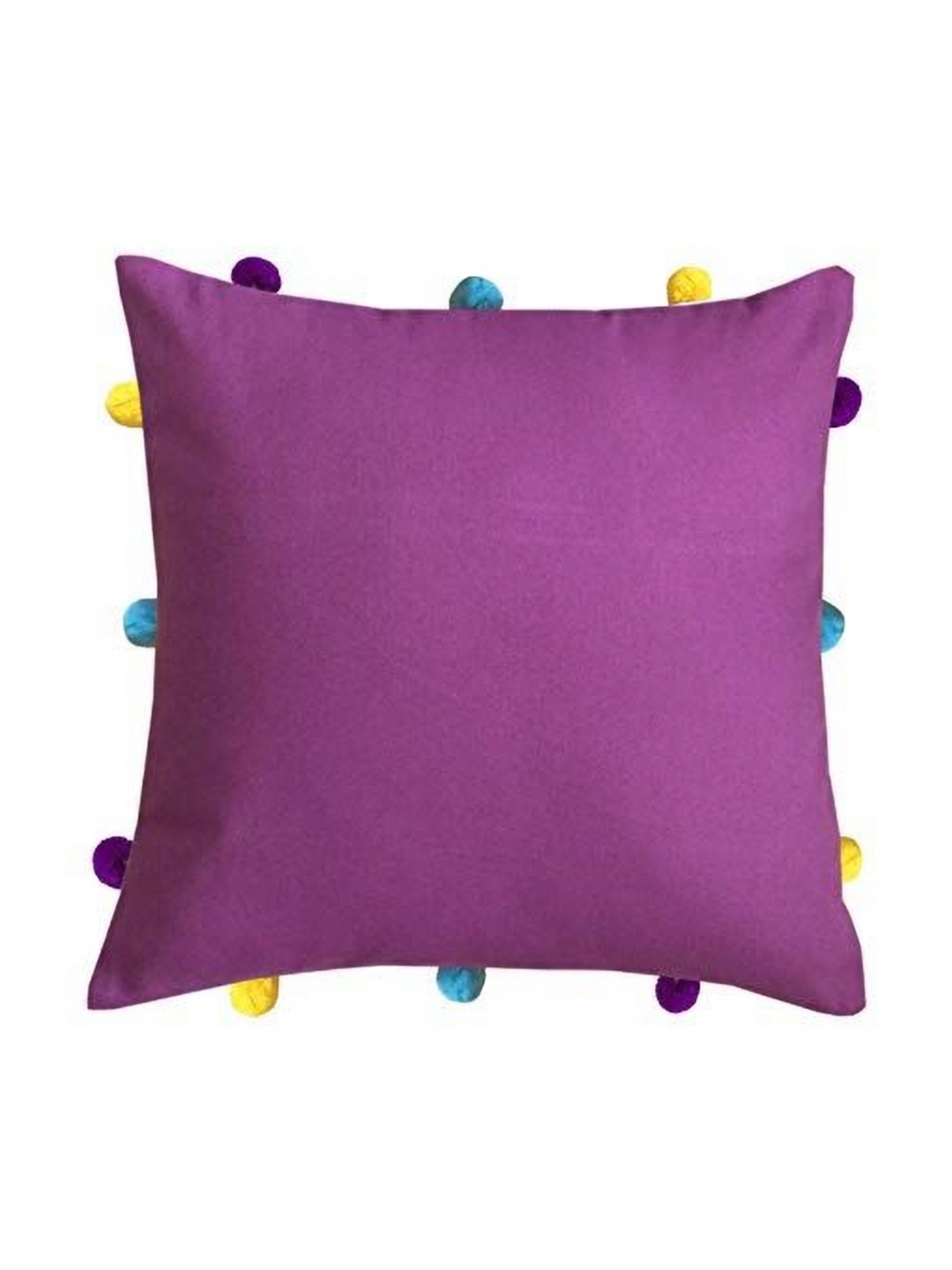

Lushomes Purple & Blue Square Cushion Covers