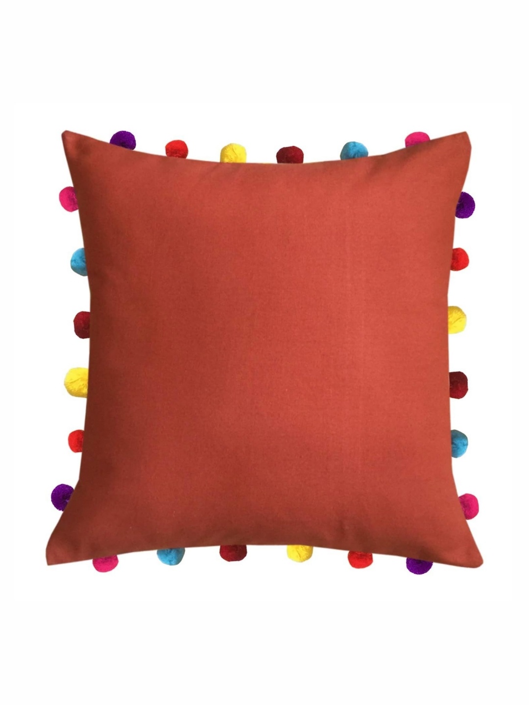

Lushomes Orange & Yellow Square Cushion Covers