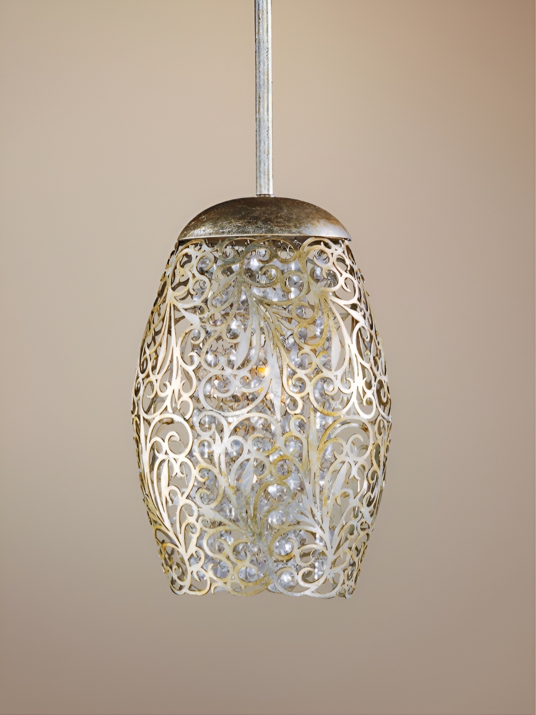 

The Art House Gold-Toned Textured Aluminium Contemporary Ceiling Lamp