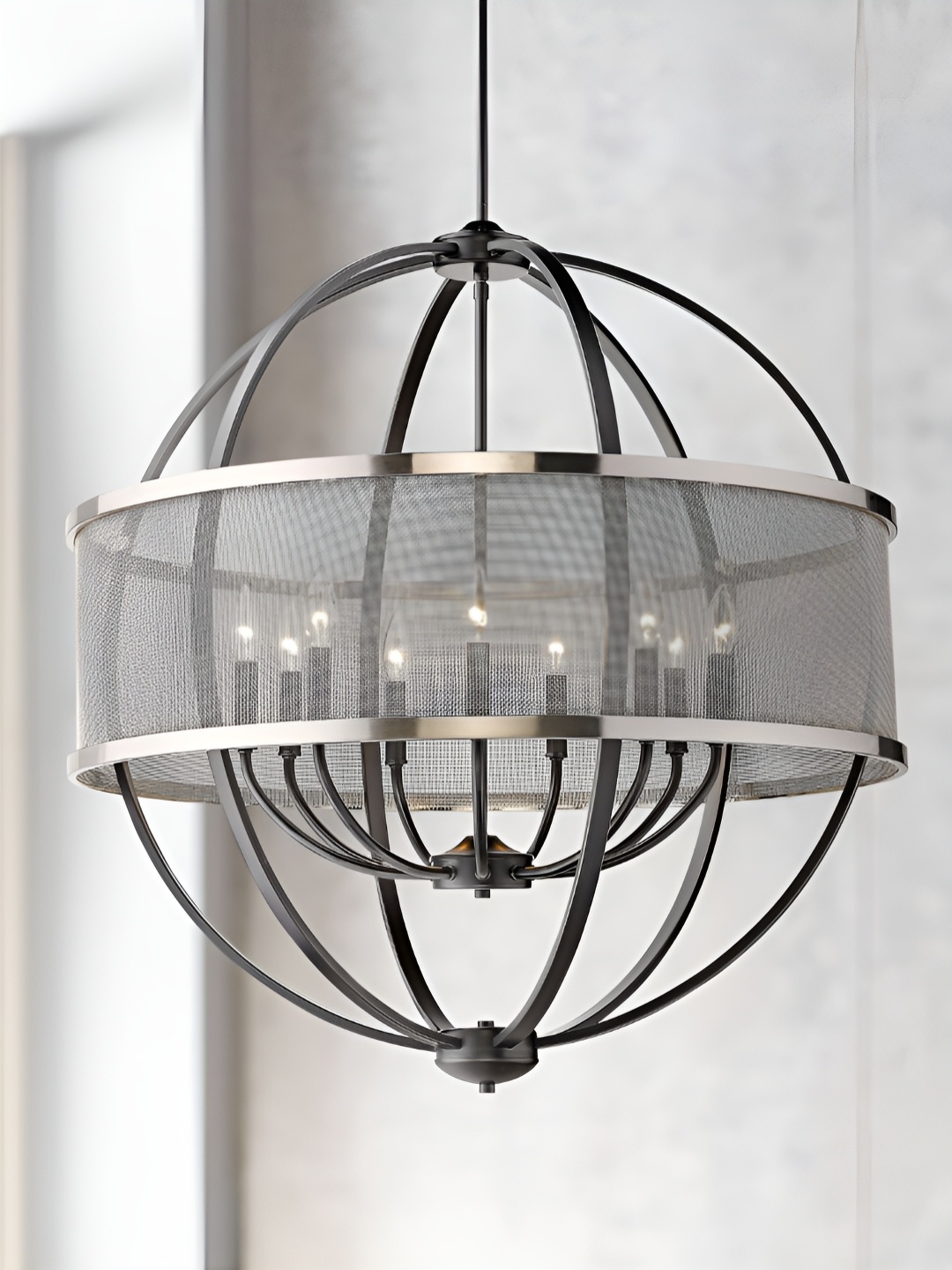 

The Art House Black & Grey Contemporary Ceiling Lamp