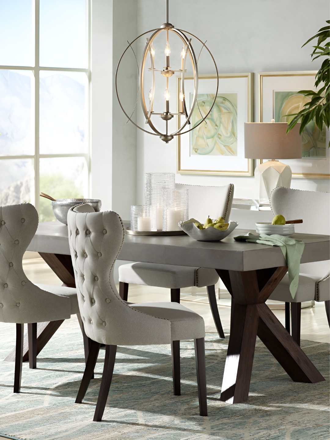 

The Art House White & Transparent Contemporary Ceiling Lamp