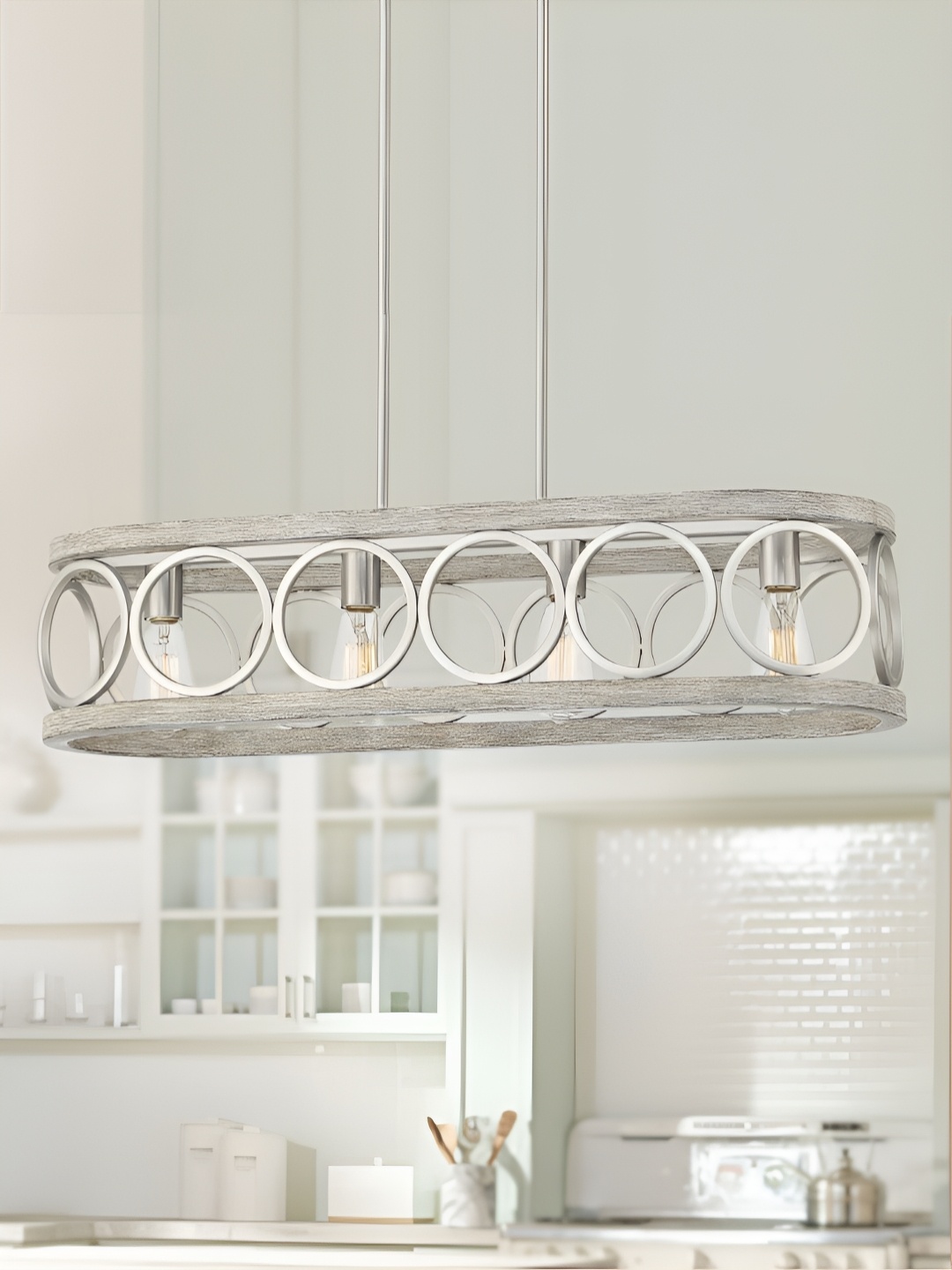 

The Art House Grey Aluminium Ceiling Lamp