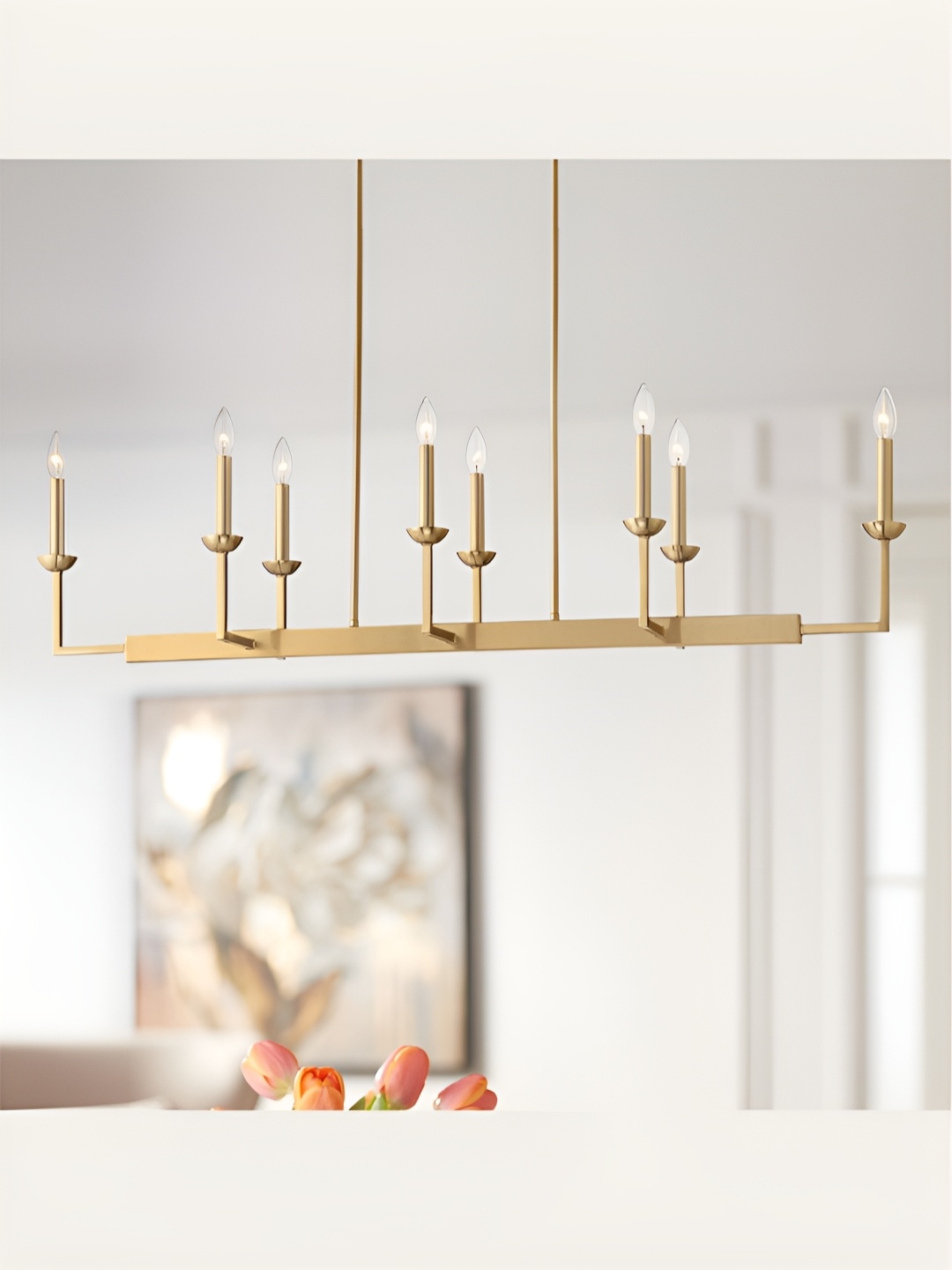 

The Art House Gold Toned Textured Abstract Shaped Aluminium Ceiling Lamp
