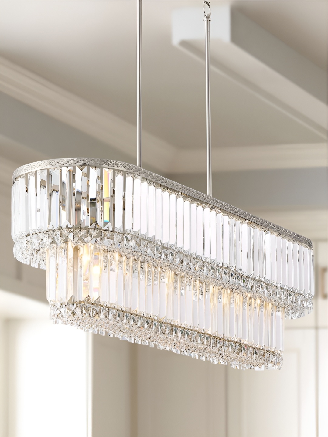

The Art House Grey & Transparent Textured Aluminium Contemporary Ceiling Lamp
