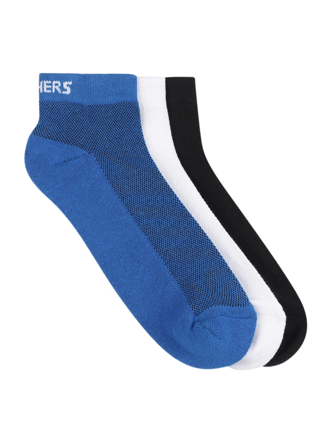 

Skechers Men Set Of 3 Ankle Length Socks, White
