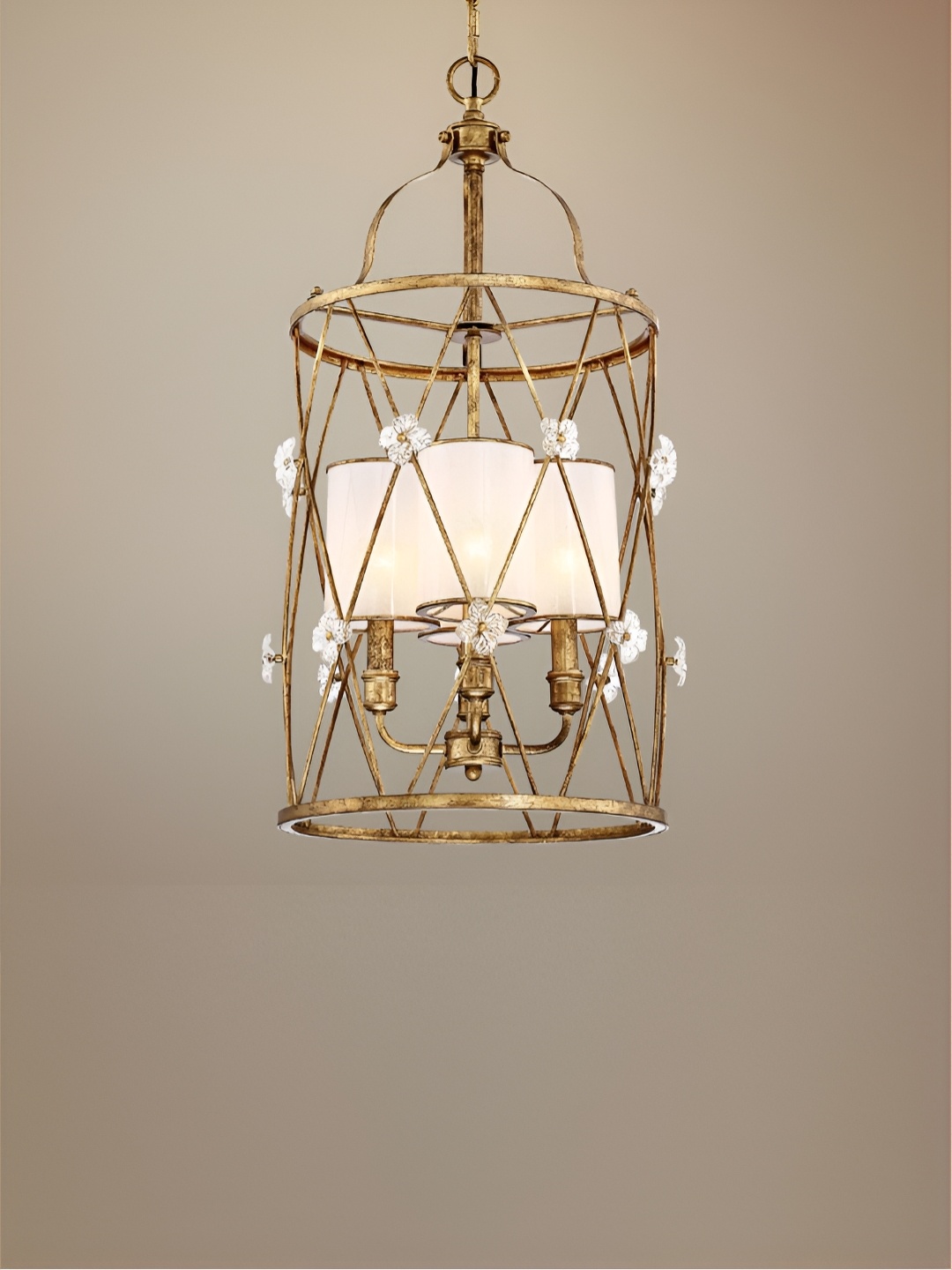 

The Art House Gold-Toned Aluminium Ceiling Lamp