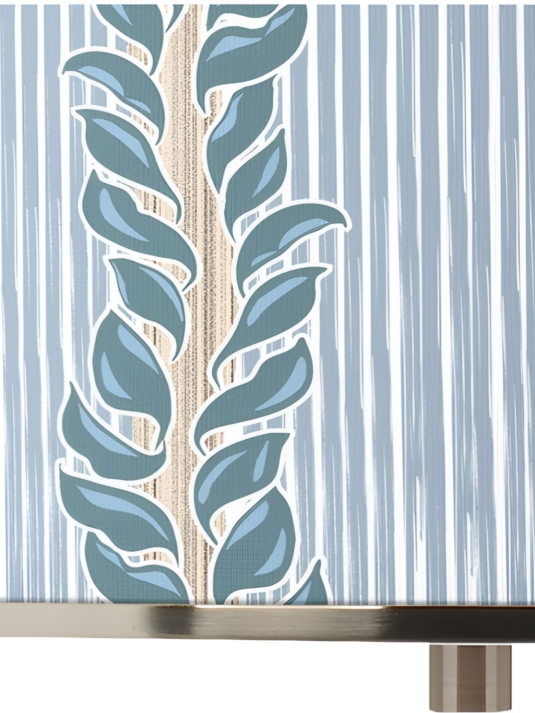 

The Art House Green & White Printed Aluminium Ceiling Lamp