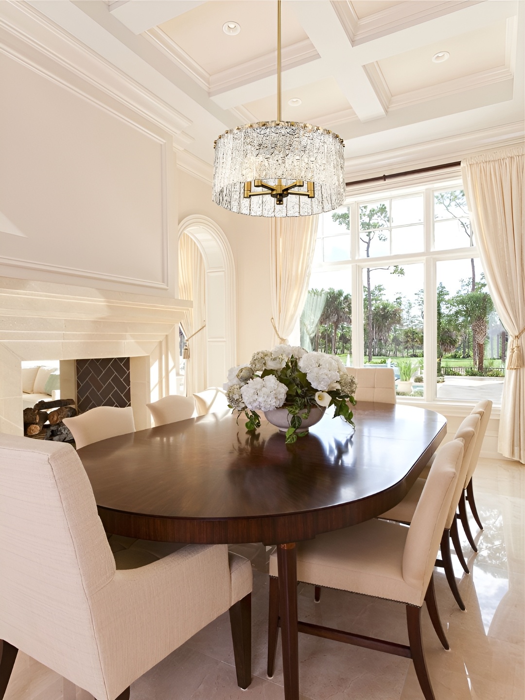 

The Art House Transparent & Gold Toned Textured Aluminium Cylinder Shaped Ceiling Lamp