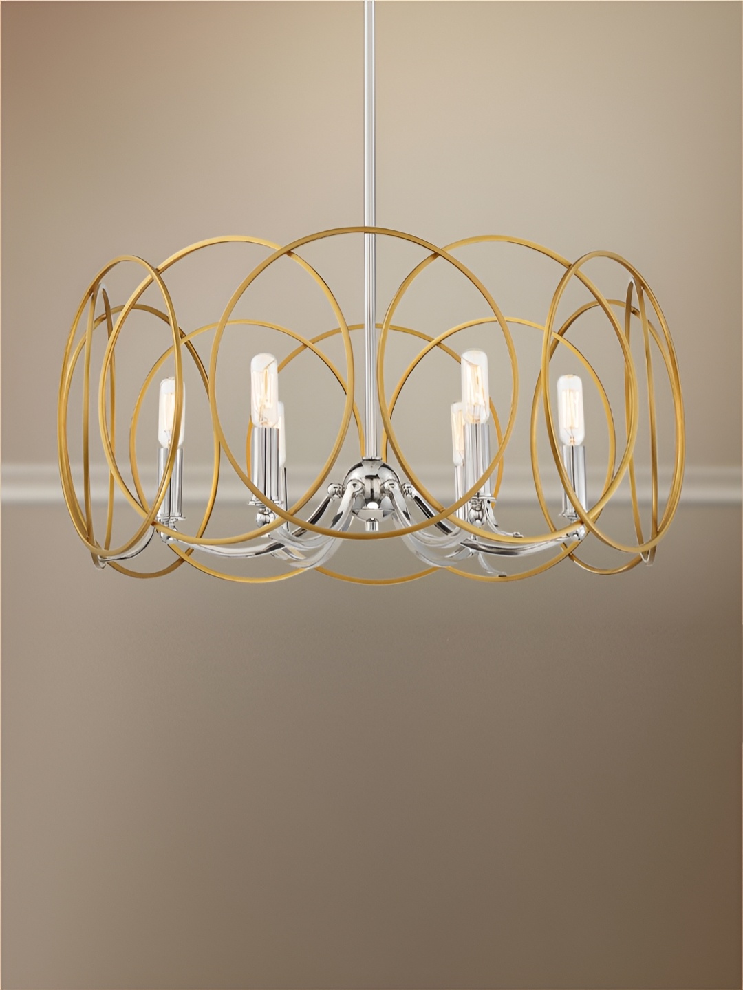 

The Art House Gold-Toned Aluminium Ceiling Lamp
