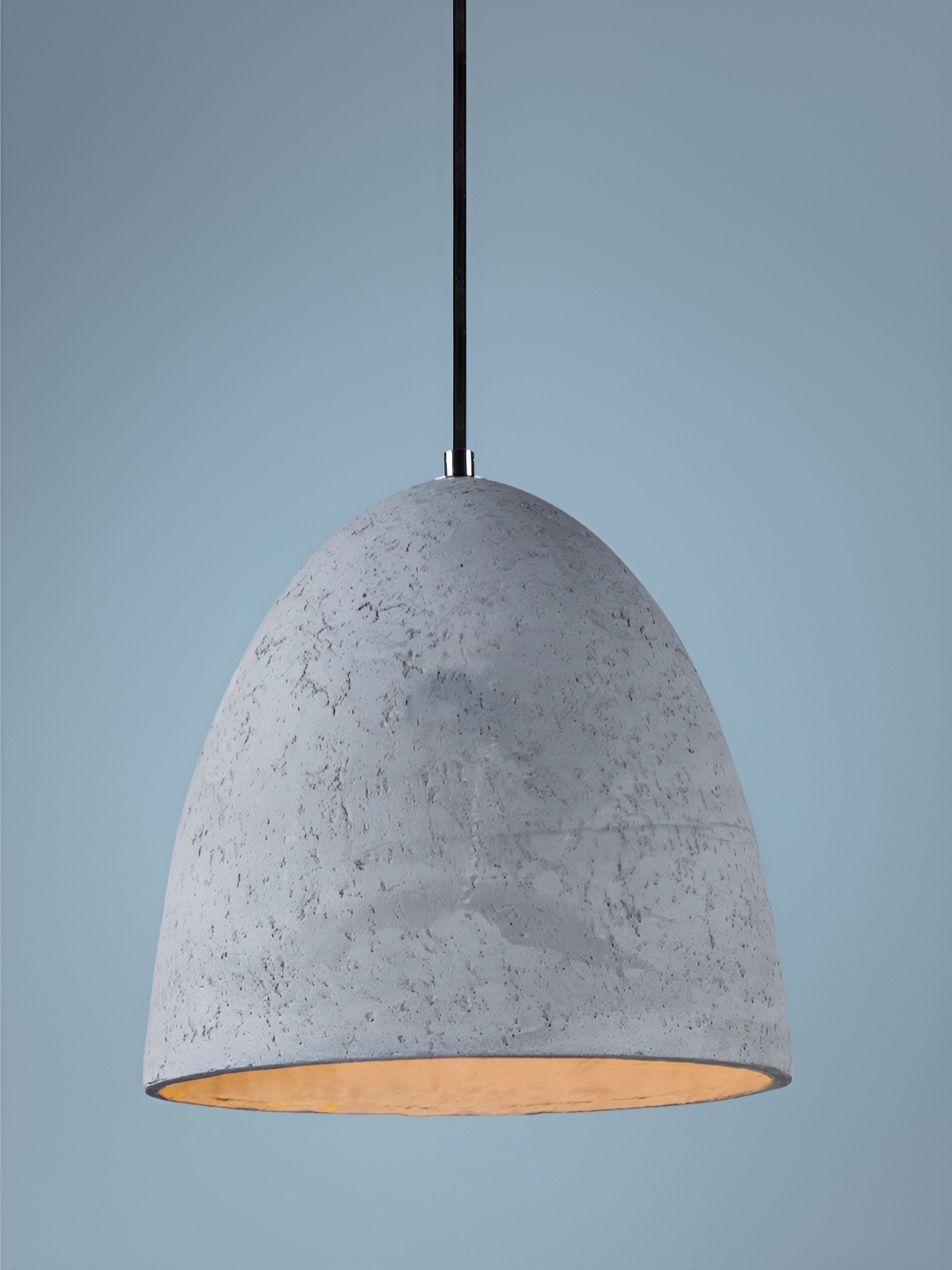 

The Art House Blue Concrete Dome Mini Pendant Contemporary Ceiling Lamp
