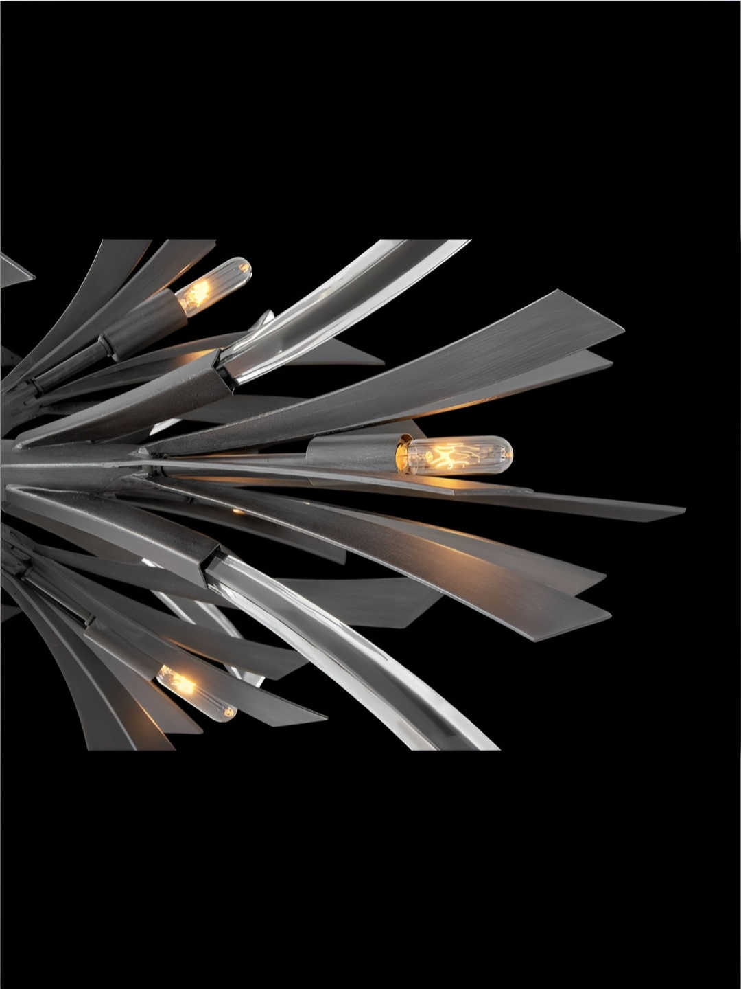 

The Art House Grey Textured Aluminium Contemporary Ceiling Lamp