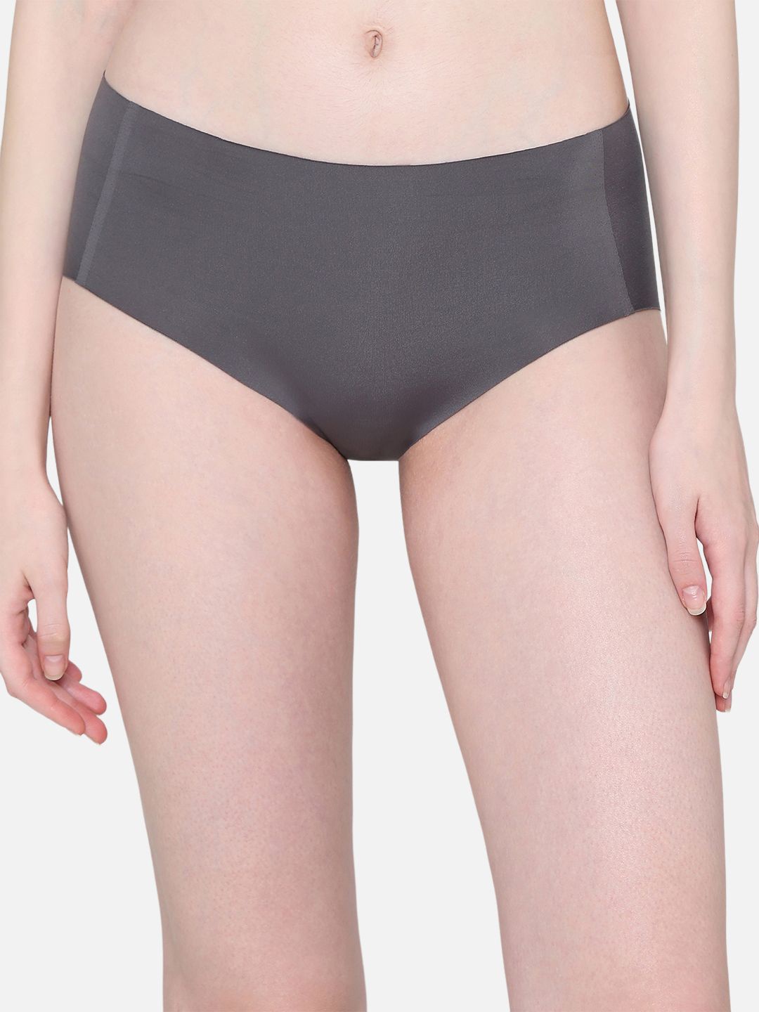 

Wacoal Women Mid-Rise Hipster Brief- PI05E01-GY, Grey