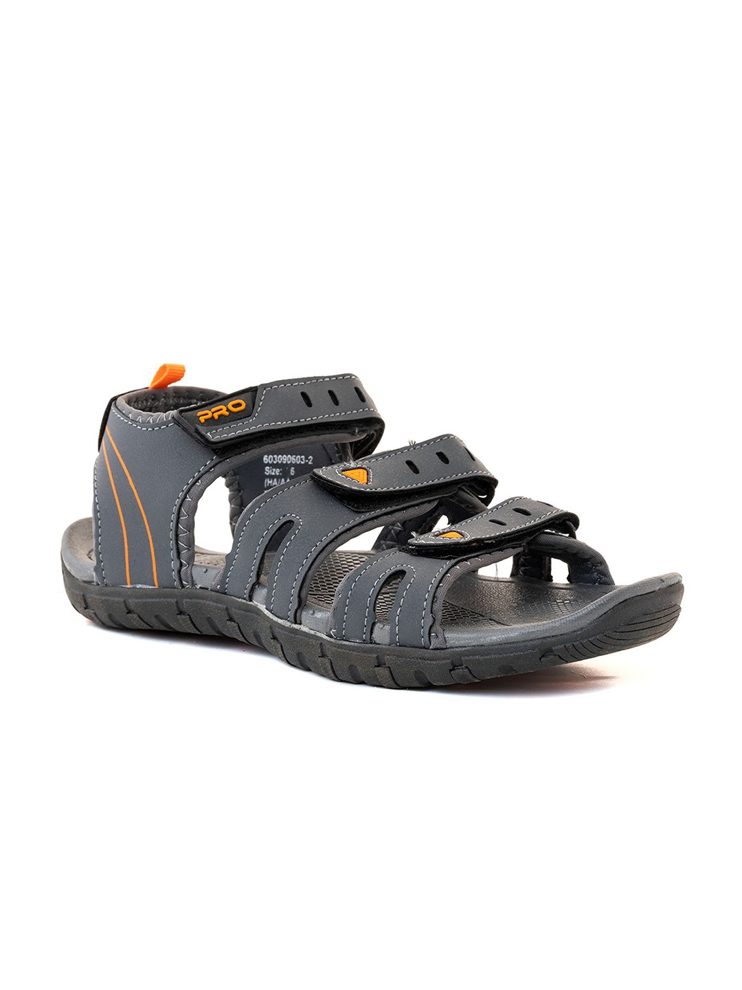 

Khadims Men Sports Floaters Kitto Sandal, Grey