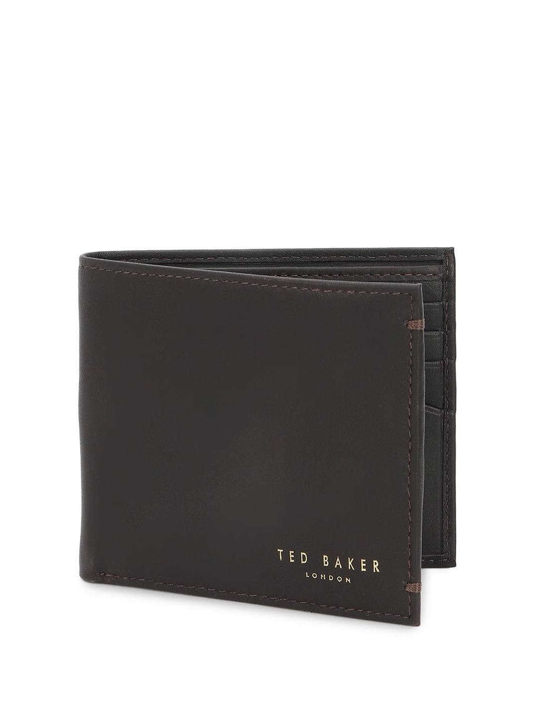 

Ted Baker Men PU Classic Bi-Fold Wallet, Brown
