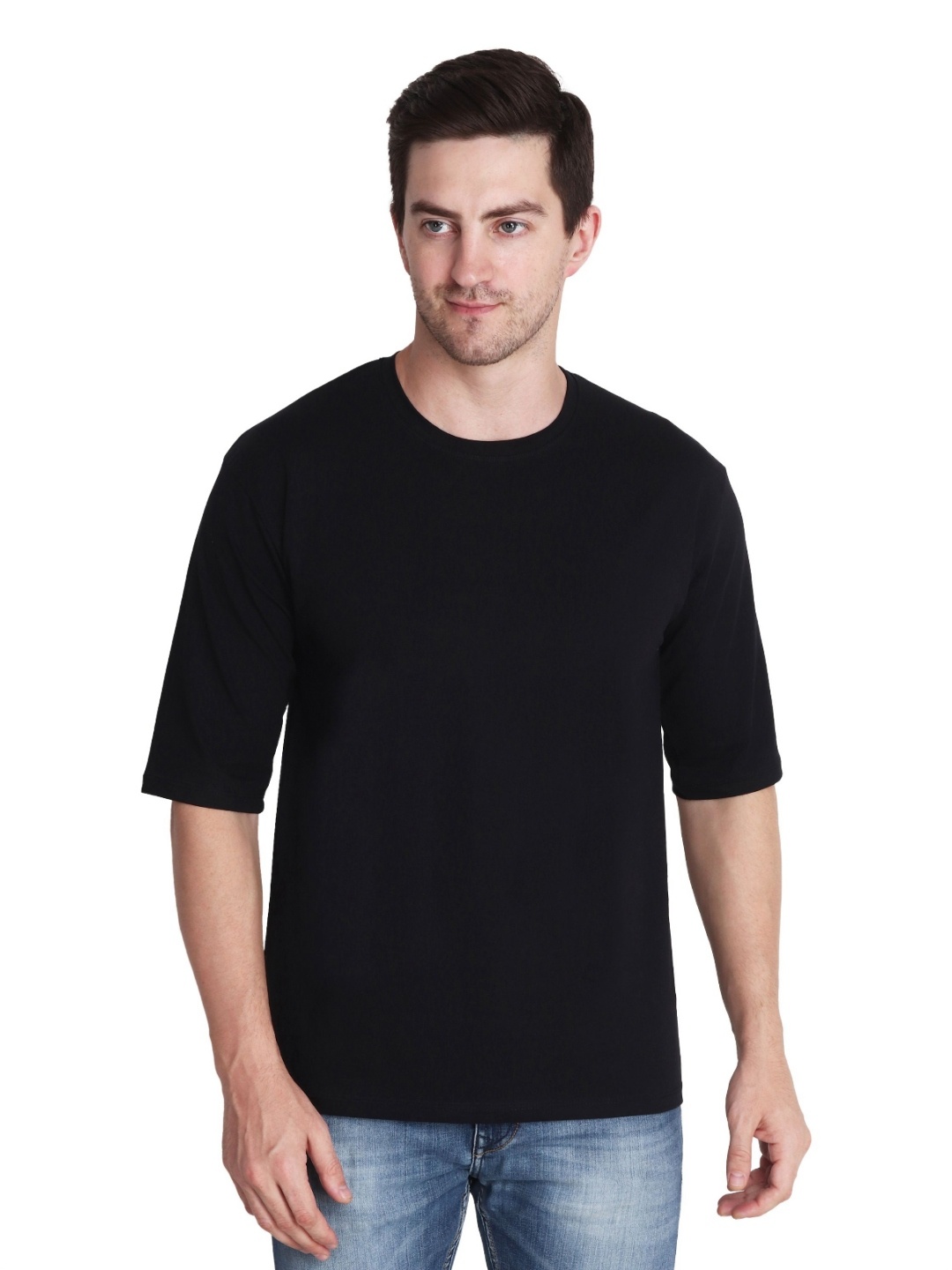 

Gajraj Men Moisture Wicking Pockets T-shirt, Black