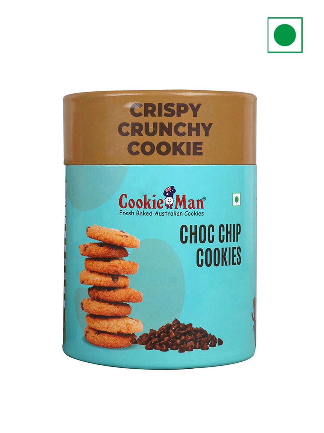 

Cookieman Choco Chip Cookies-200g, Green