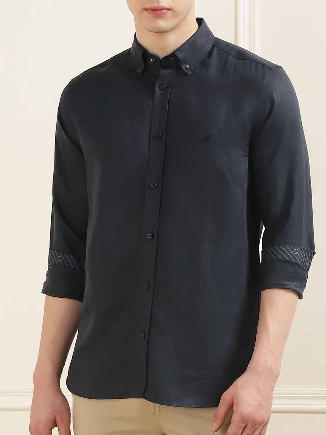 

Ted Baker Men Opaque Casual Shirt, Black