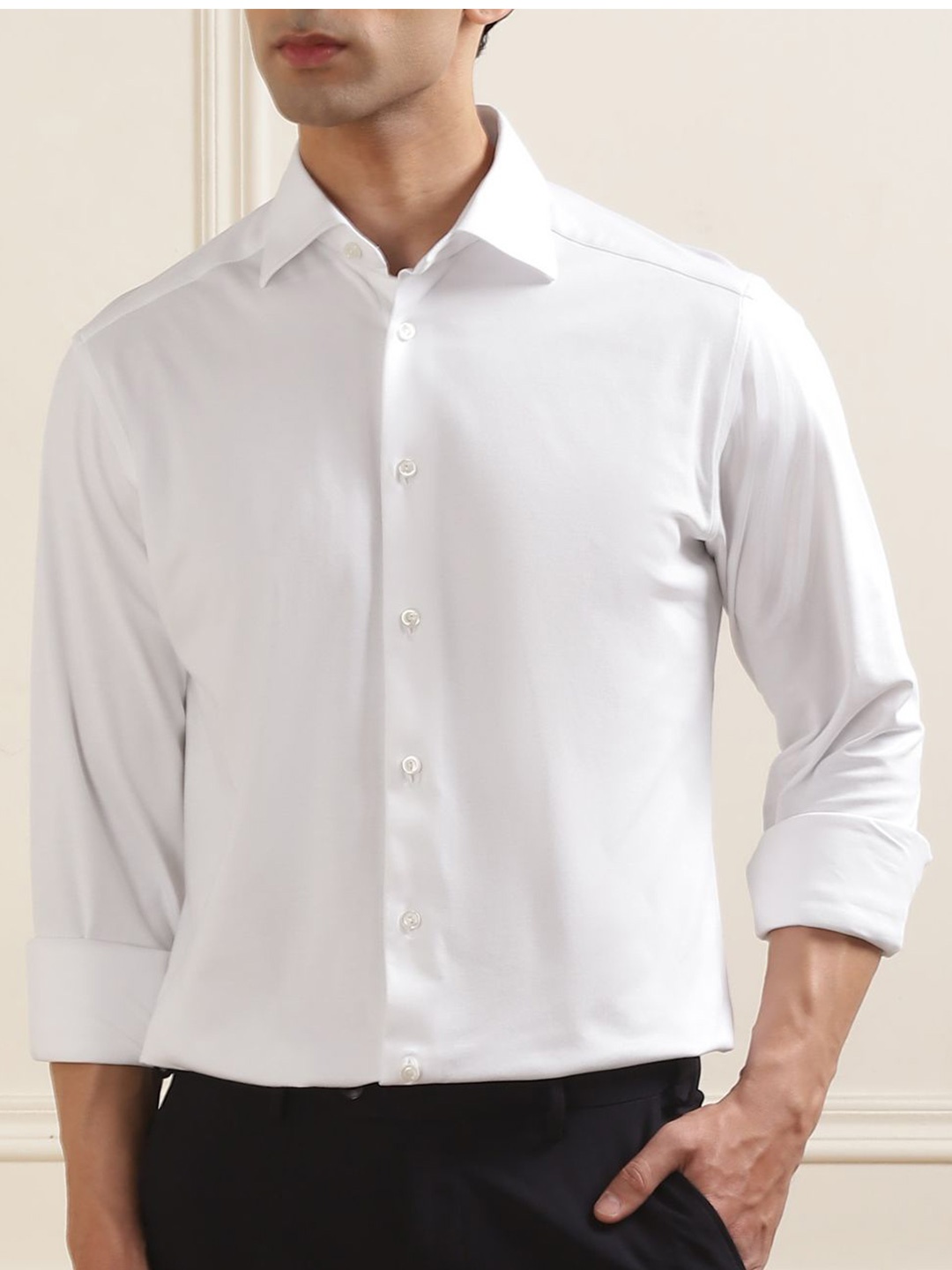 

Eton Men Opaque Formal Shirt, White