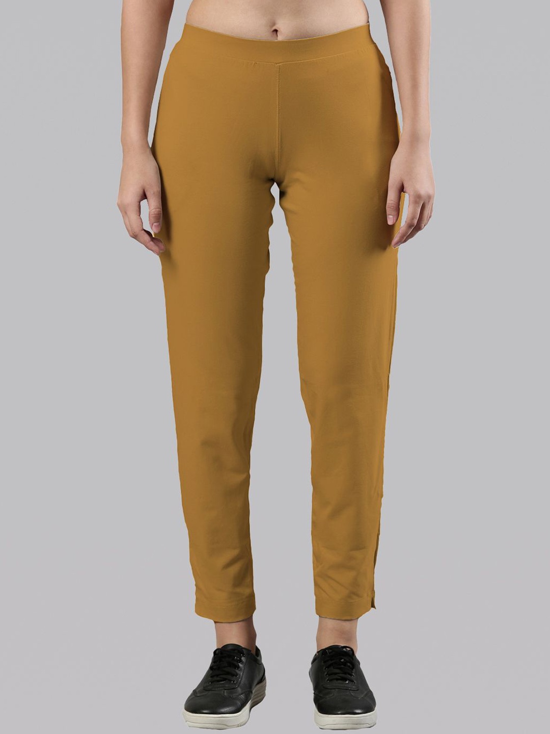 

Femmora Women Loose Fit Trousers, Mustard