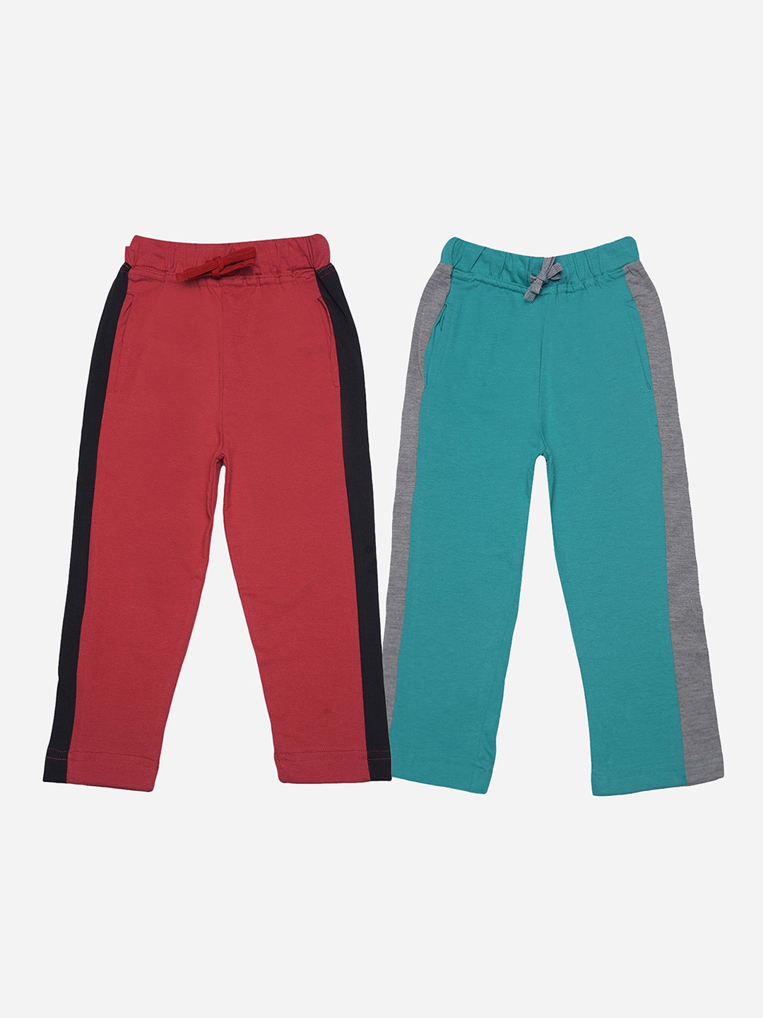 

Dollar Champion Kidswear Boys Pack Of 2 Track Pants, Sea green