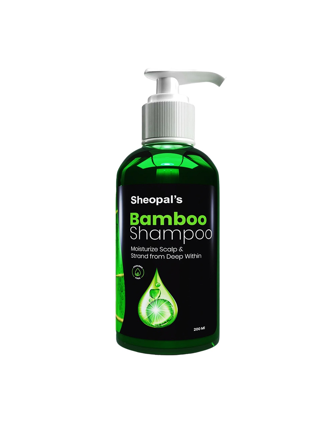 

Sheopal's Bamboo Shampoo For Advanced Hairfall Solution - 200ml, Green