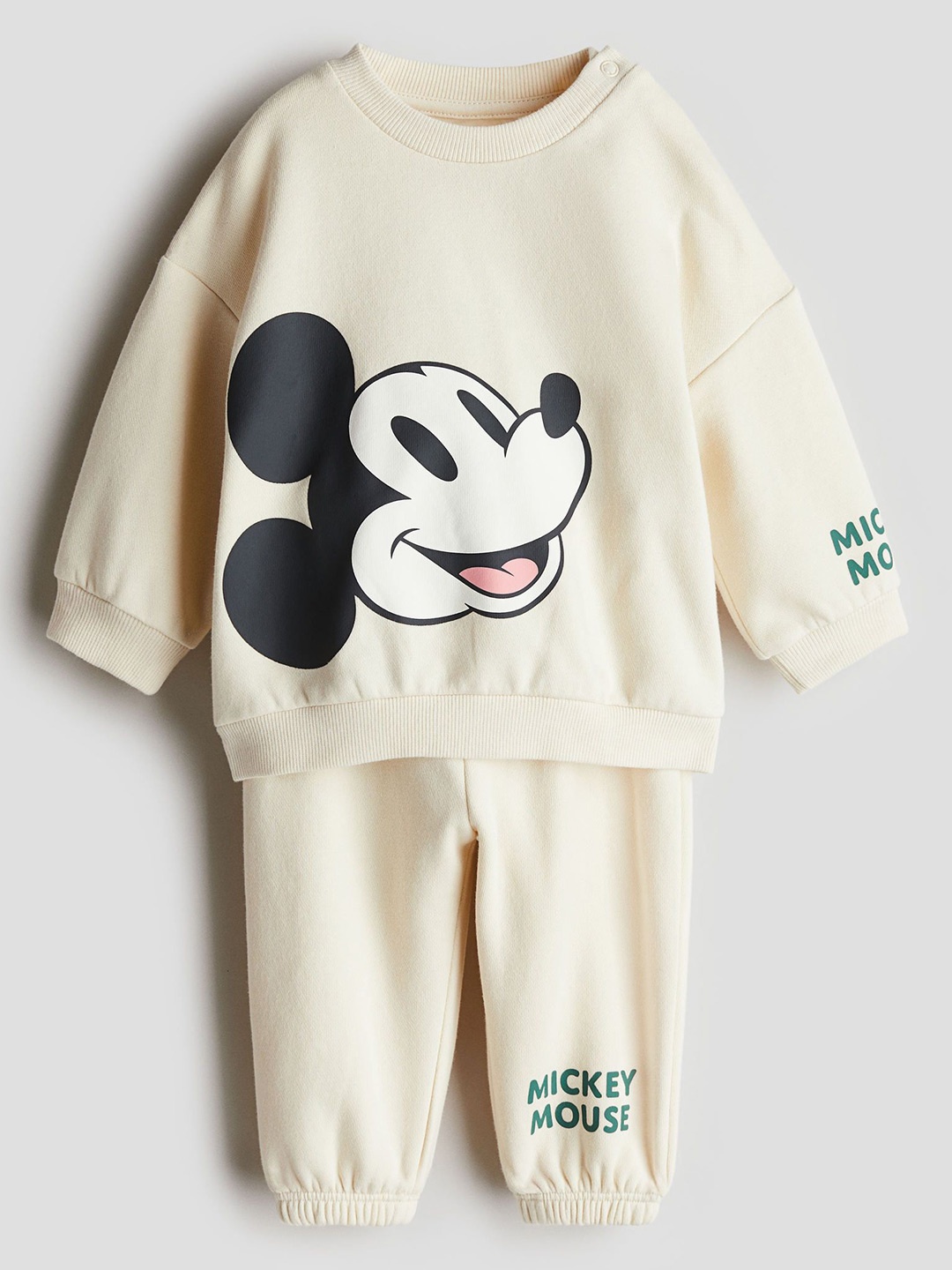 

H&M Boys 2-Piece Motif-Detail Set, White
