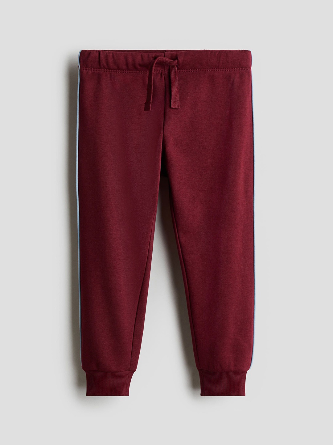 

H&M Boys Printed Joggers, Burgundy