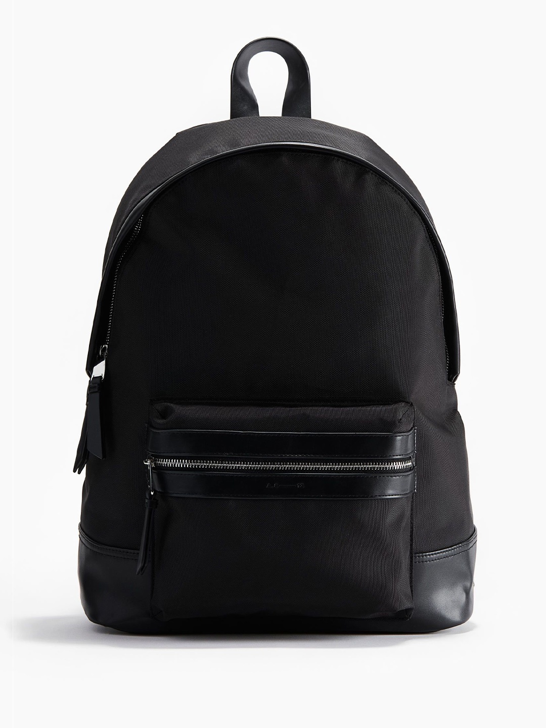 

H&M Men Solid Casual Non-Padded Backpack, Black