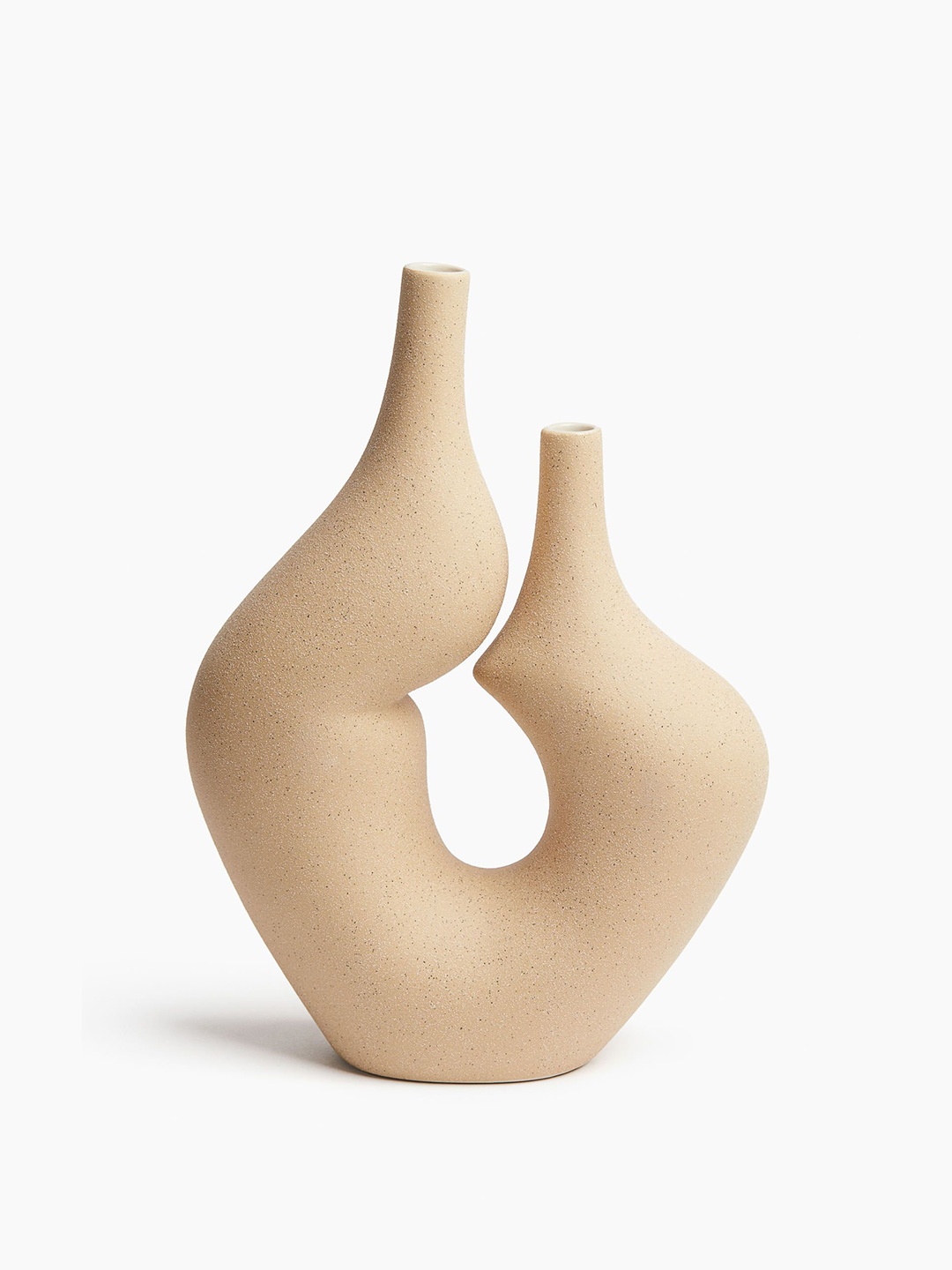 

H&M Beige Large Stoneware Vase