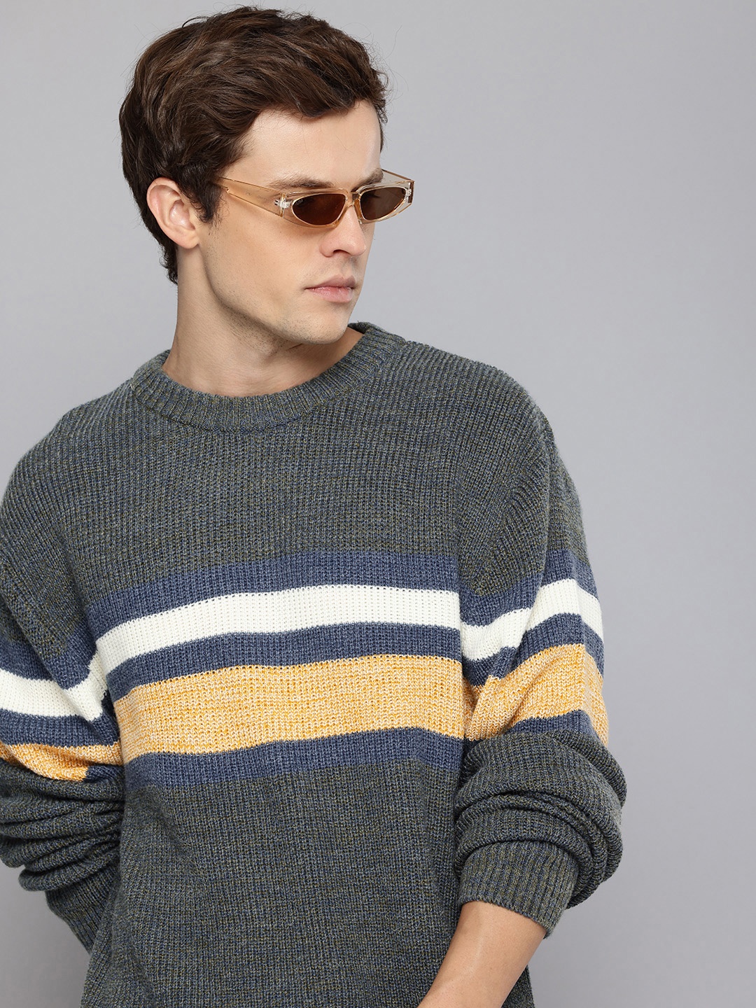 

Levis Horizontal Stripes Pullover, Blue