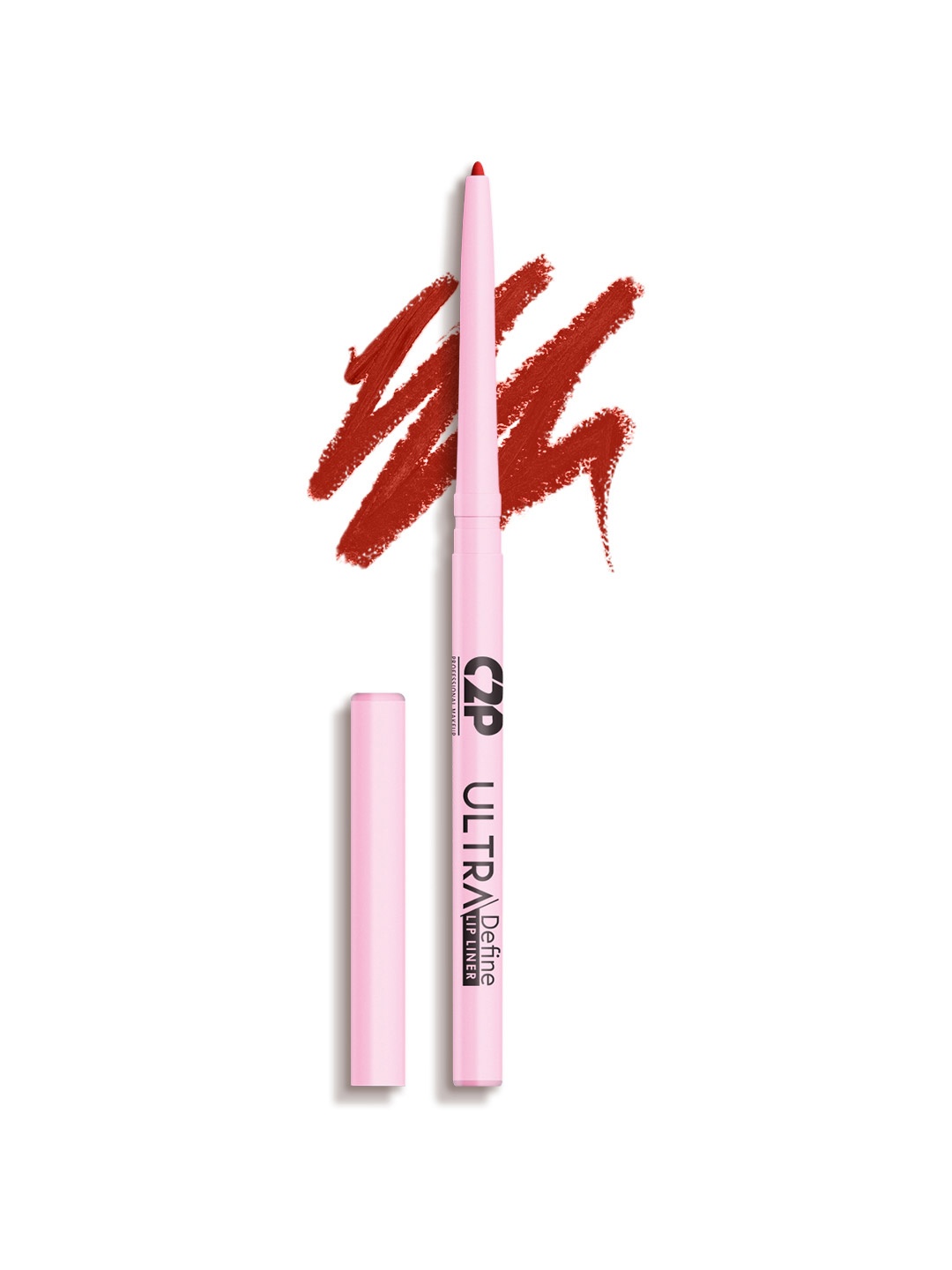 

C2P PROFESSIONAL MAKEUP Ultra Define Matte Finish Lip Liner With Jojoba Oil 0.27g- Ruby 05, Red