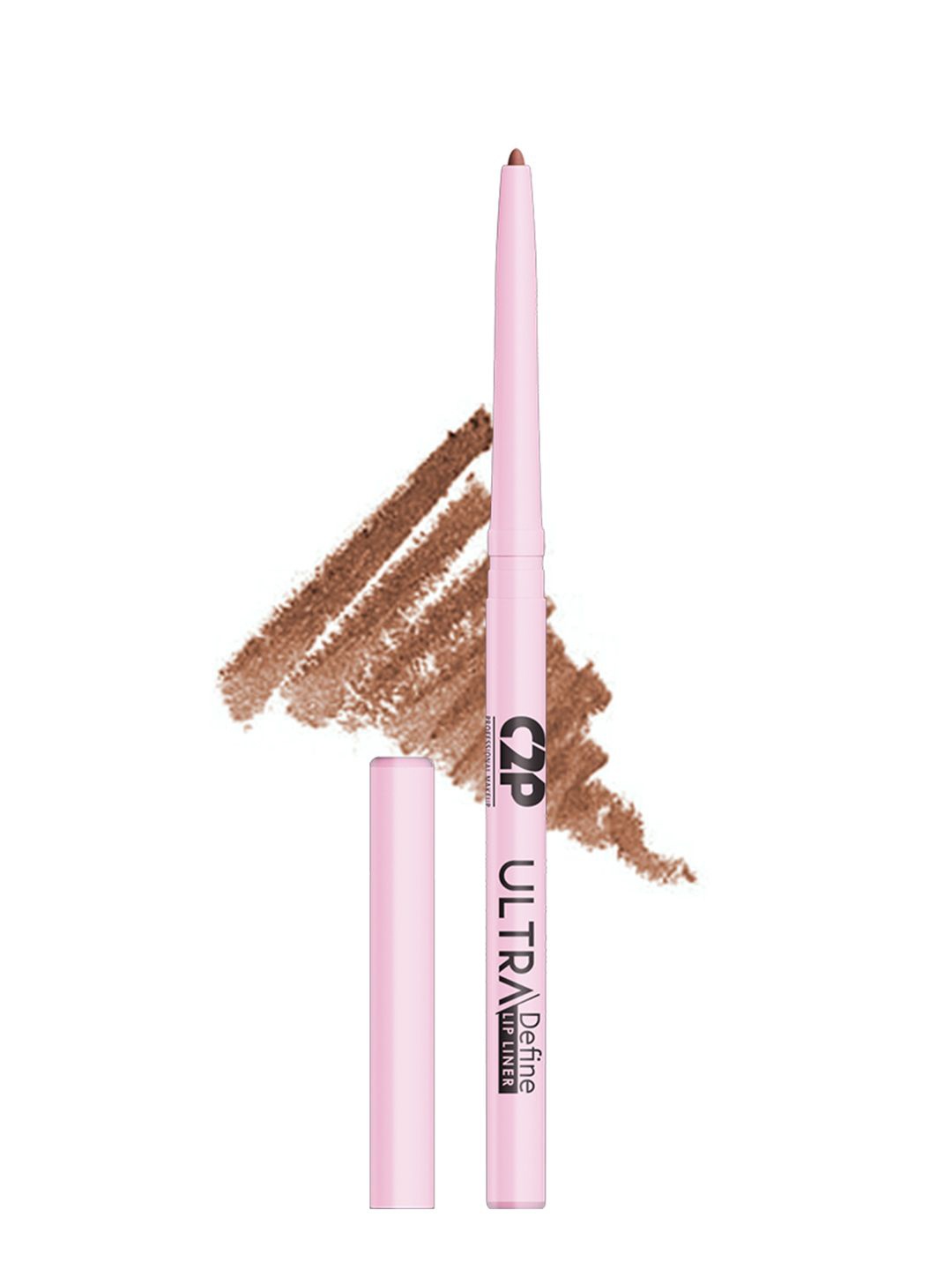 

C2P PROFESSIONAL MAKEUP Ultra Define Matte Finish Lip Liner 0.27g - Caramel 01, Brown