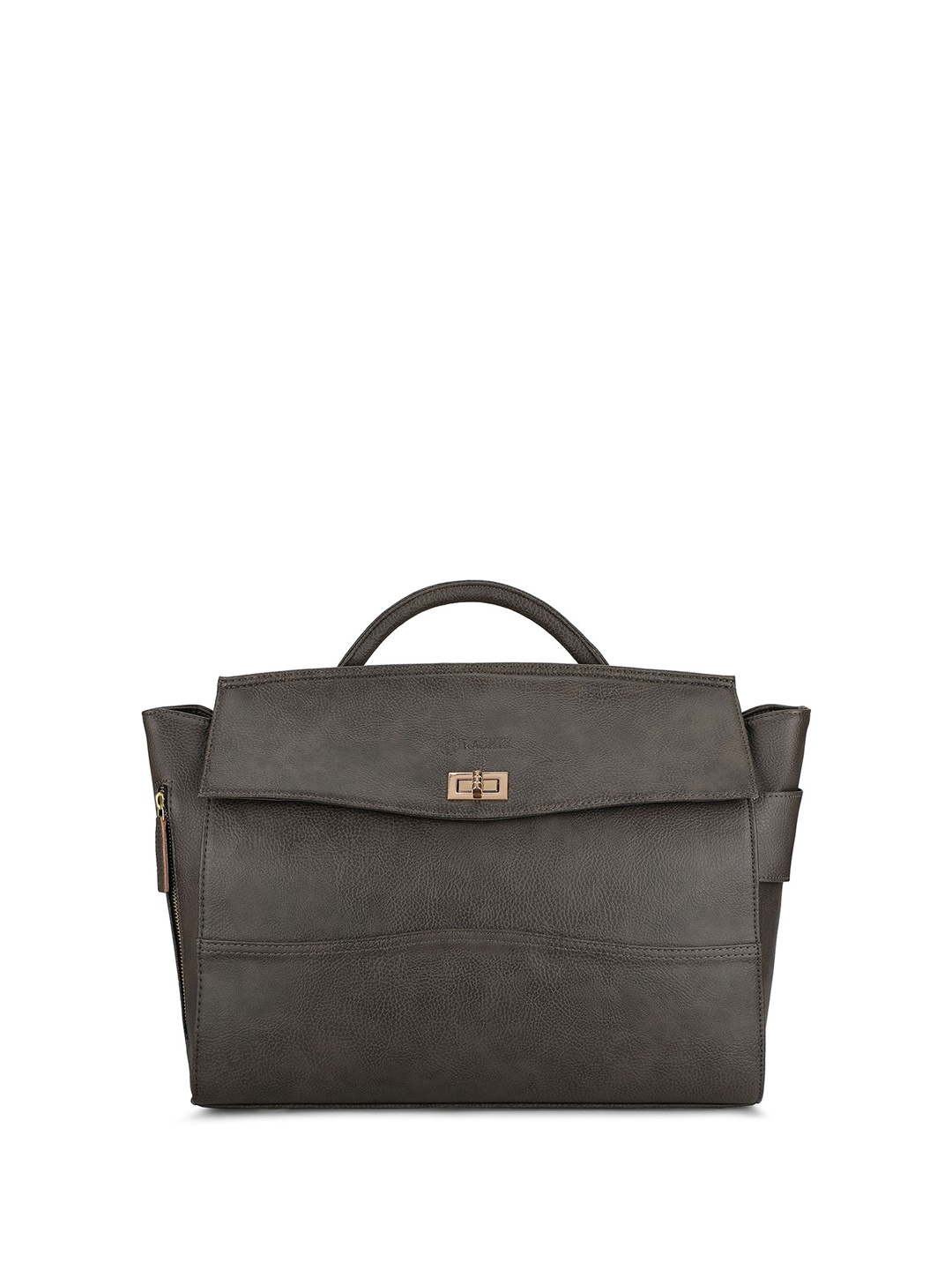 

Aria Mini women laptop Structured Satchel Bag\, Brown