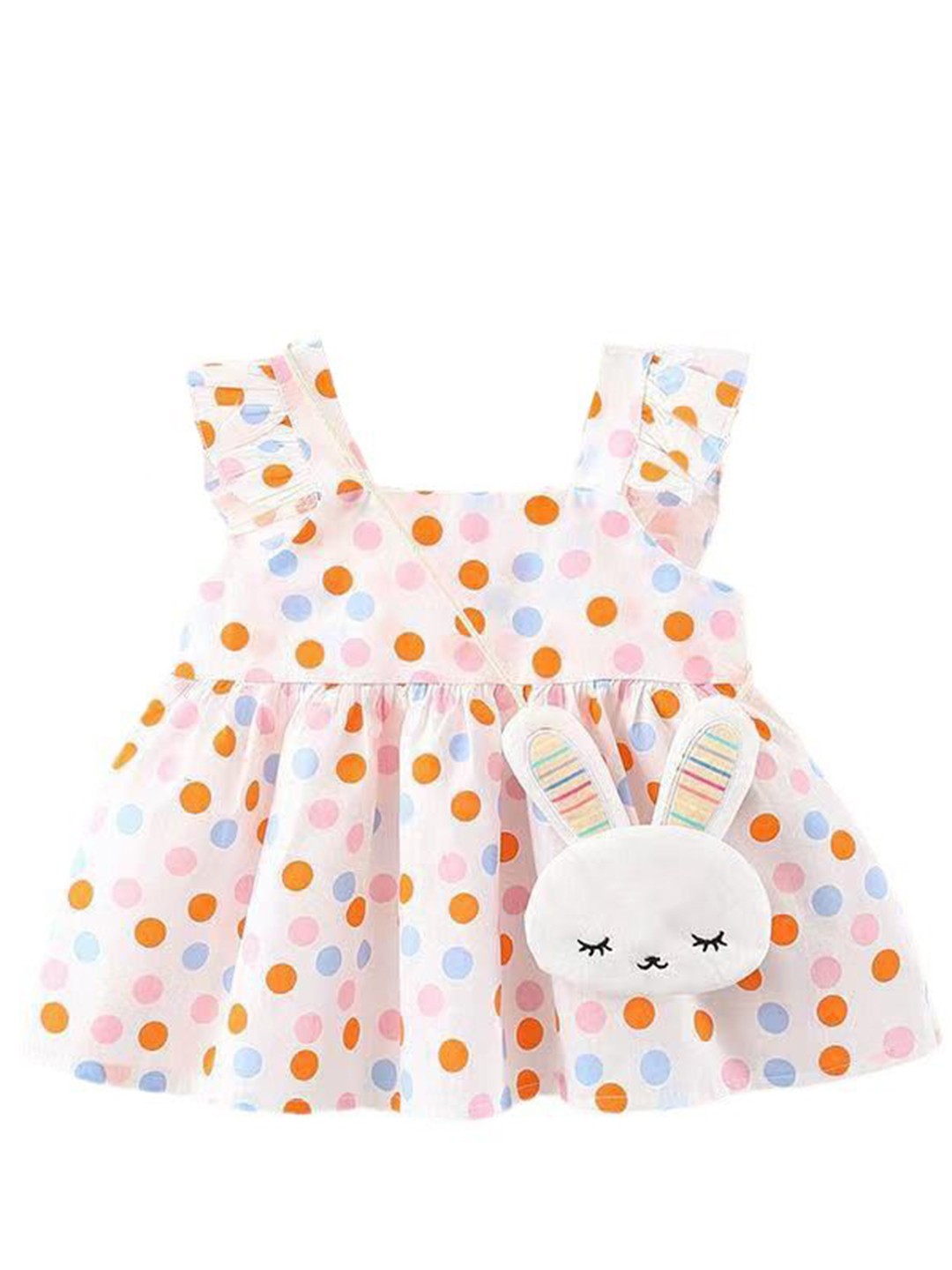 

StyleCast x Revolte Girls Polka Dot Print Fit and Flare Dress, Pink