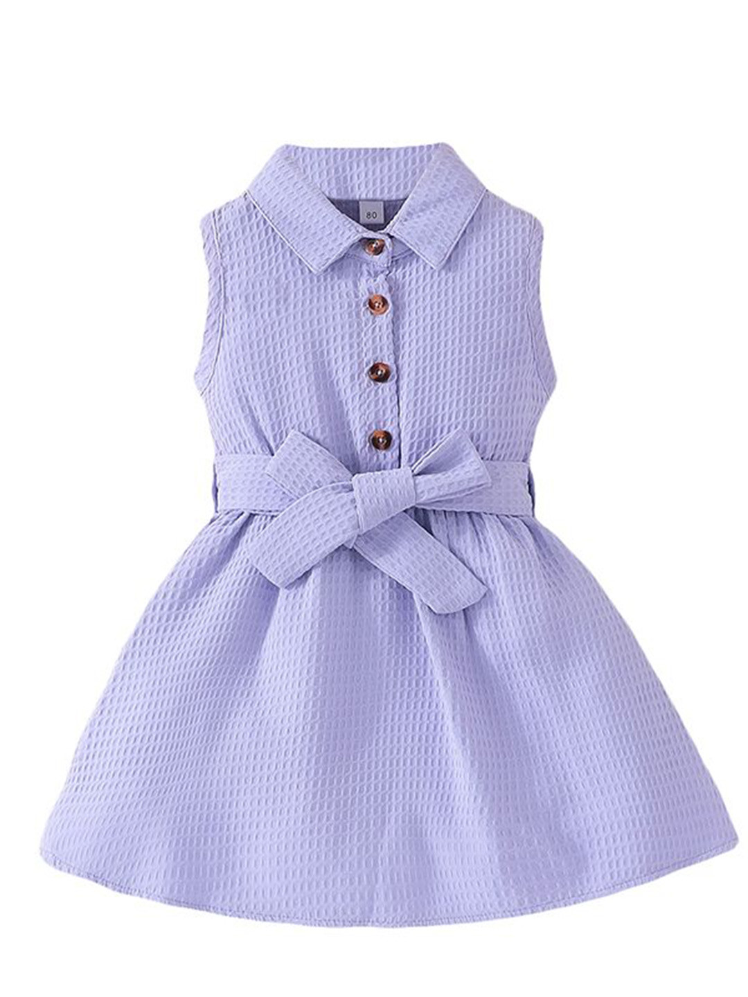 

StyleCast x Revolte Girls Solid Fit and Flare Dress, Purple