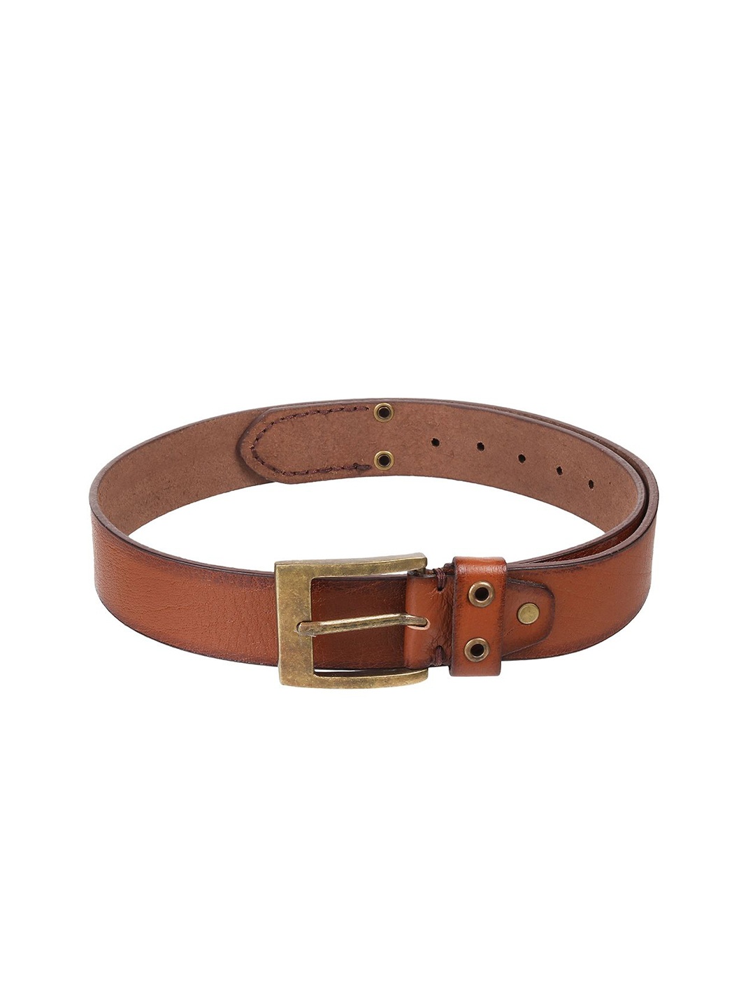 

Metro Women Solid Leather Belt, Tan