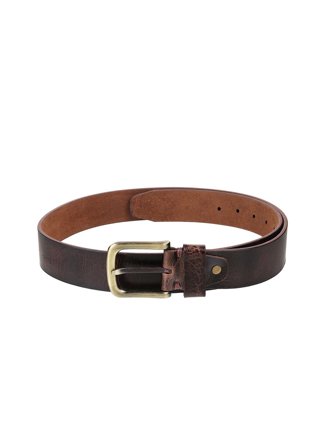 

Metro Women Solid Leather Belt, Brown