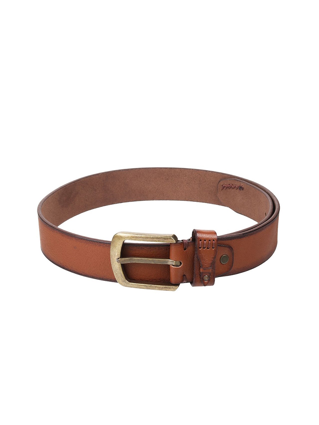 

Metro Women Solid Leather Belt, Tan