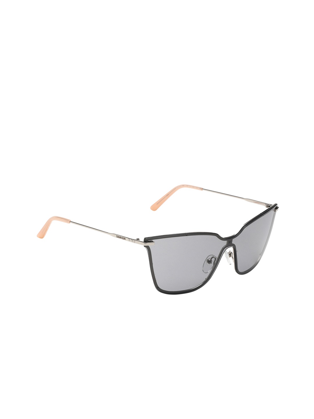 

Calvin Klein Women Shield Sunglasses with UV Protected Lens 18115 070 64, Grey