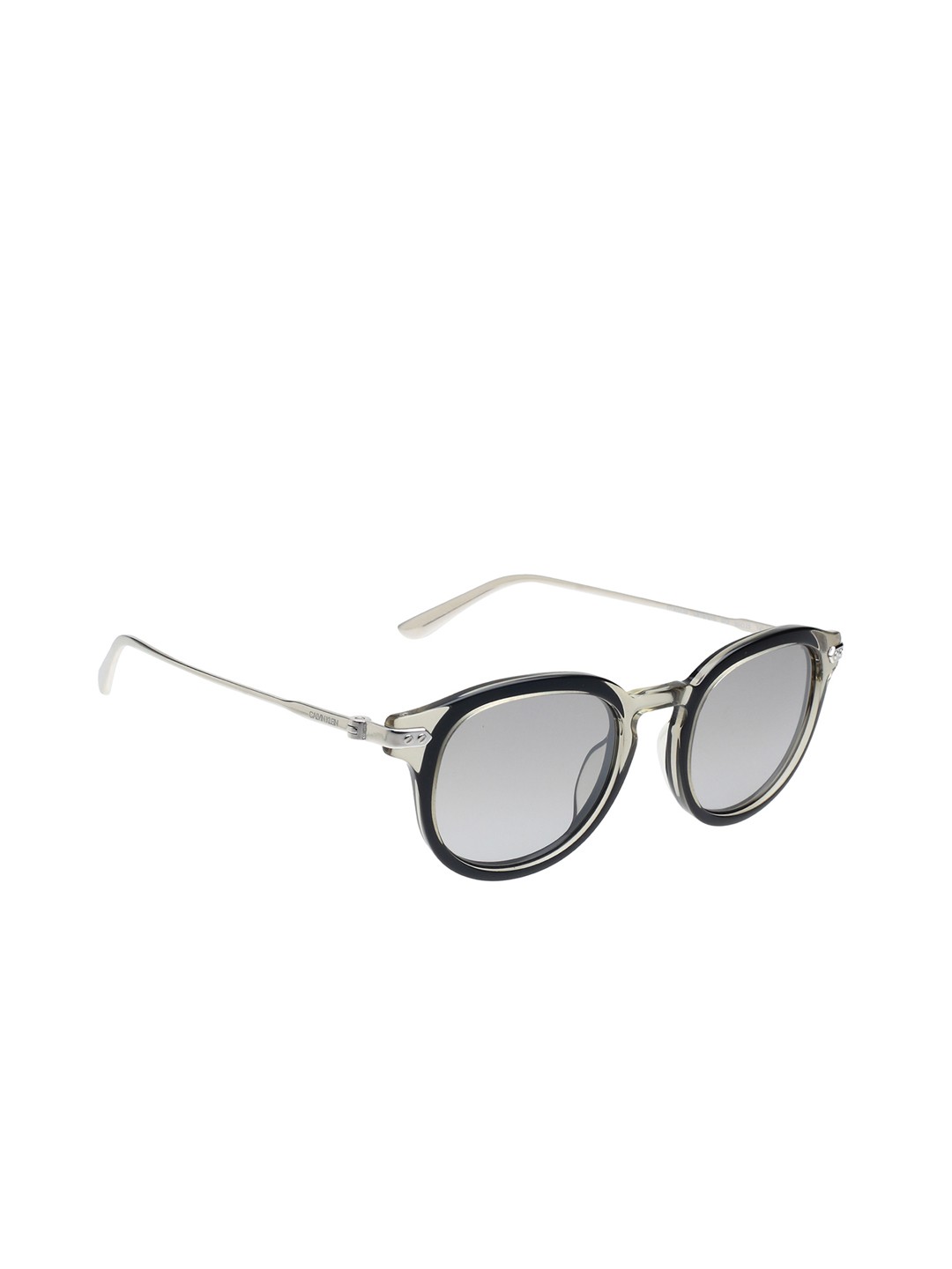 

Calvin Klein Unisex Round Sunglasses with UV Protected Lens 18701 072 50 S, Black