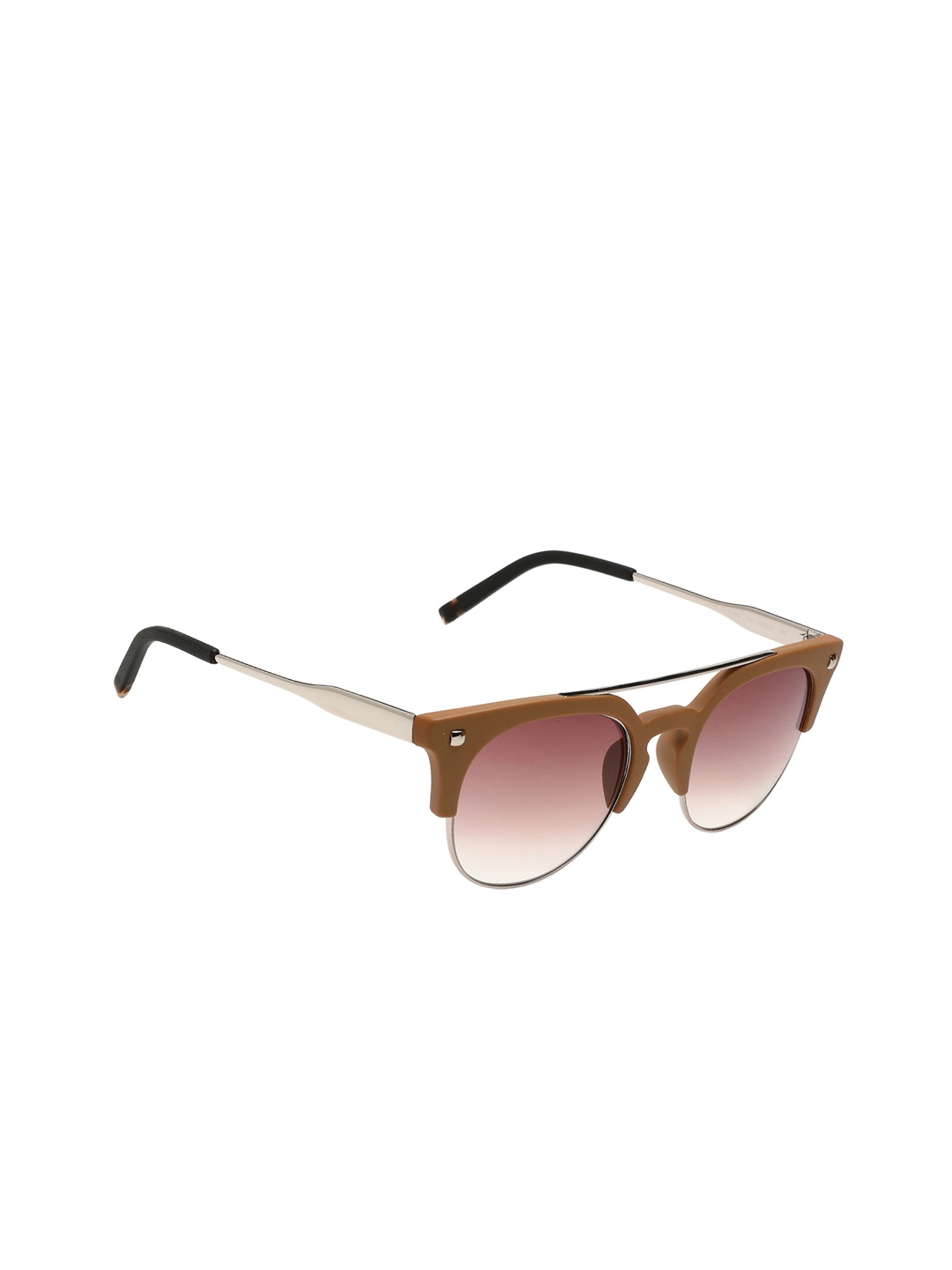 

Calvin Klein Unisex Browline Sunglasses with UV Protected Lens 3199 208 52 S, Brown