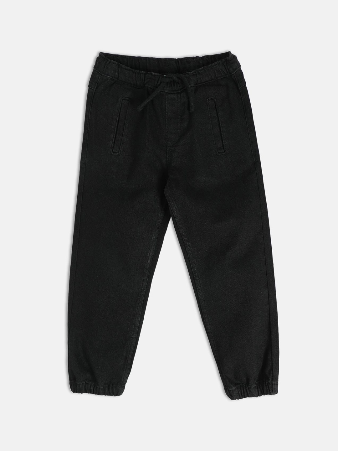 

MINI KLUB Boys Mid-Rise Distress Jeans, Black