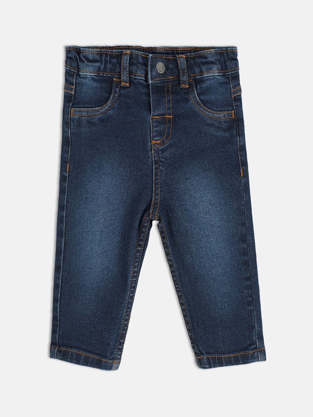 

MINI KLUB Boys Light Fade Mid-Rise Jeans, Blue