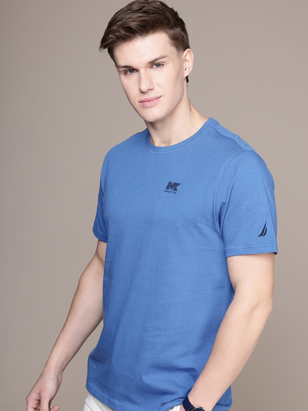 

Nautica Pure Cotton T-shirt, Blue