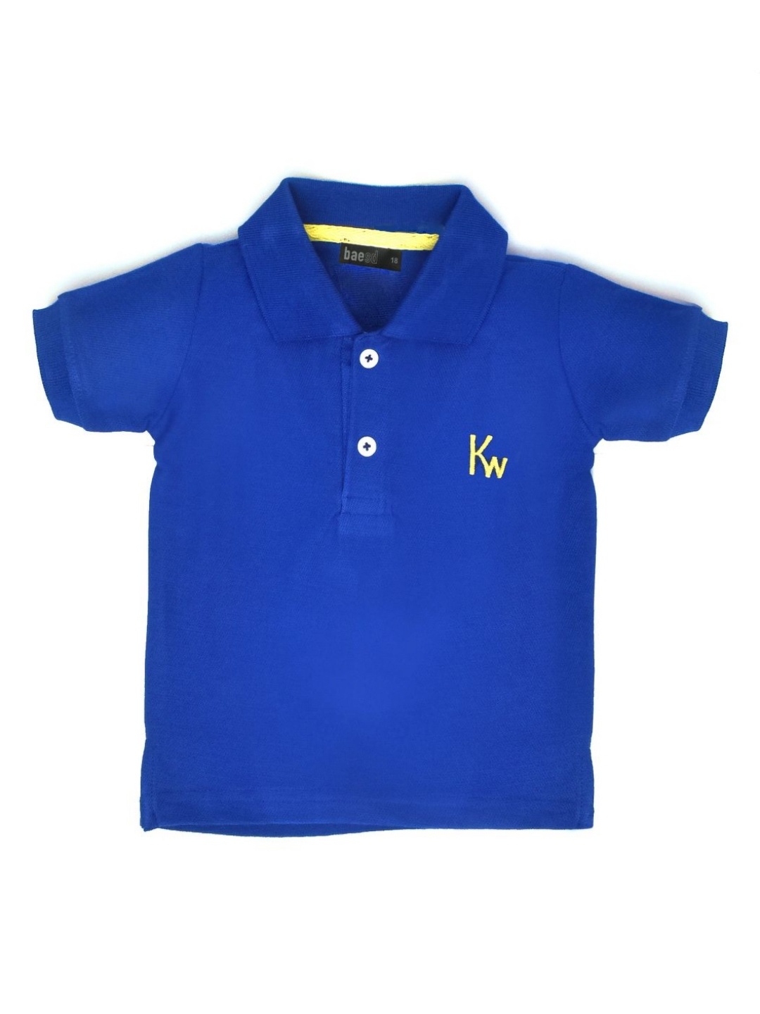 

BAESD Boys Solid Polo Collar T-shirt, Blue