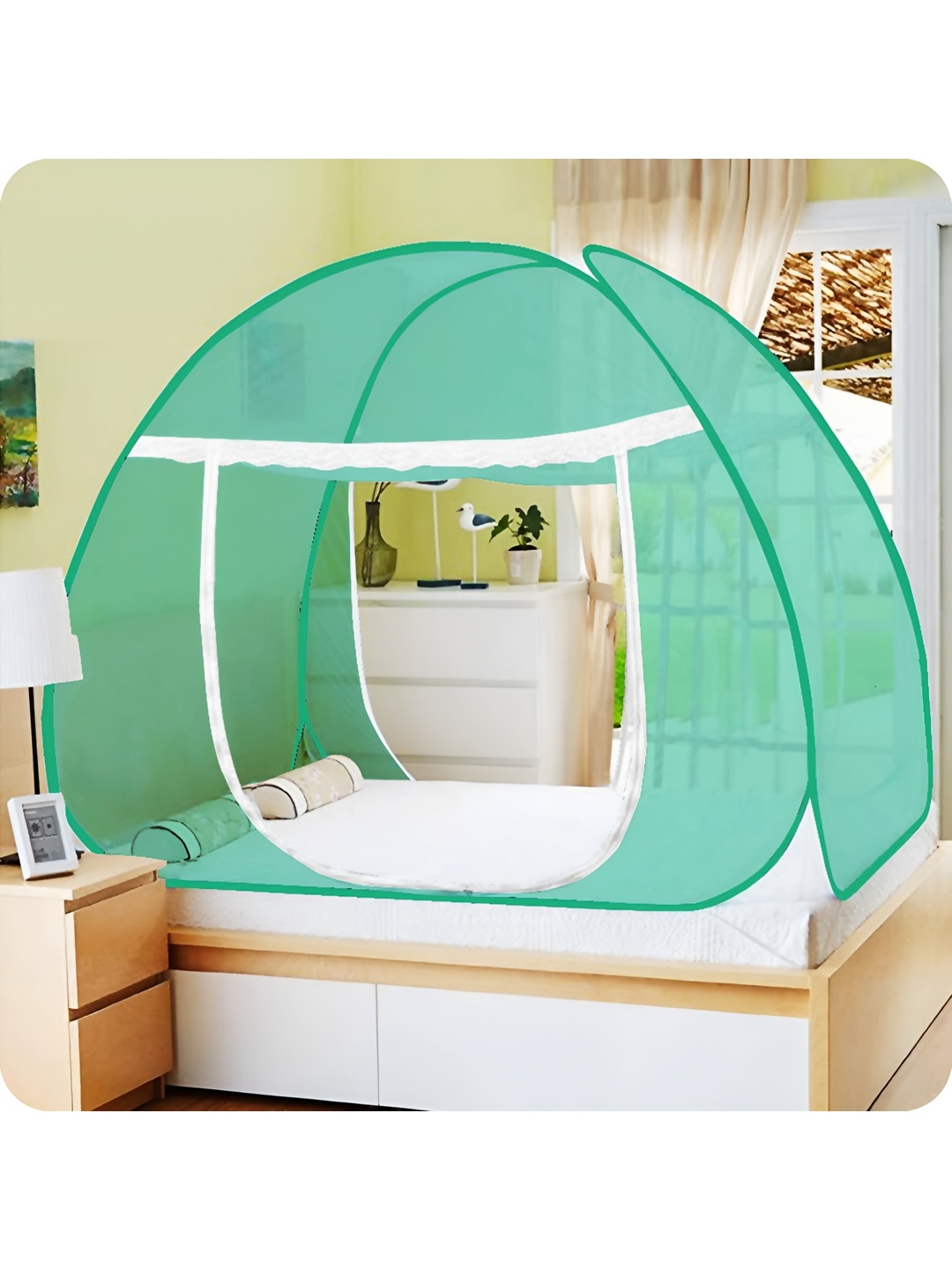 

Aetrius Green King Size Tent Mosquito Net